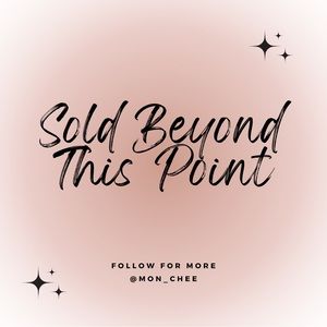 Sold beyond this point!